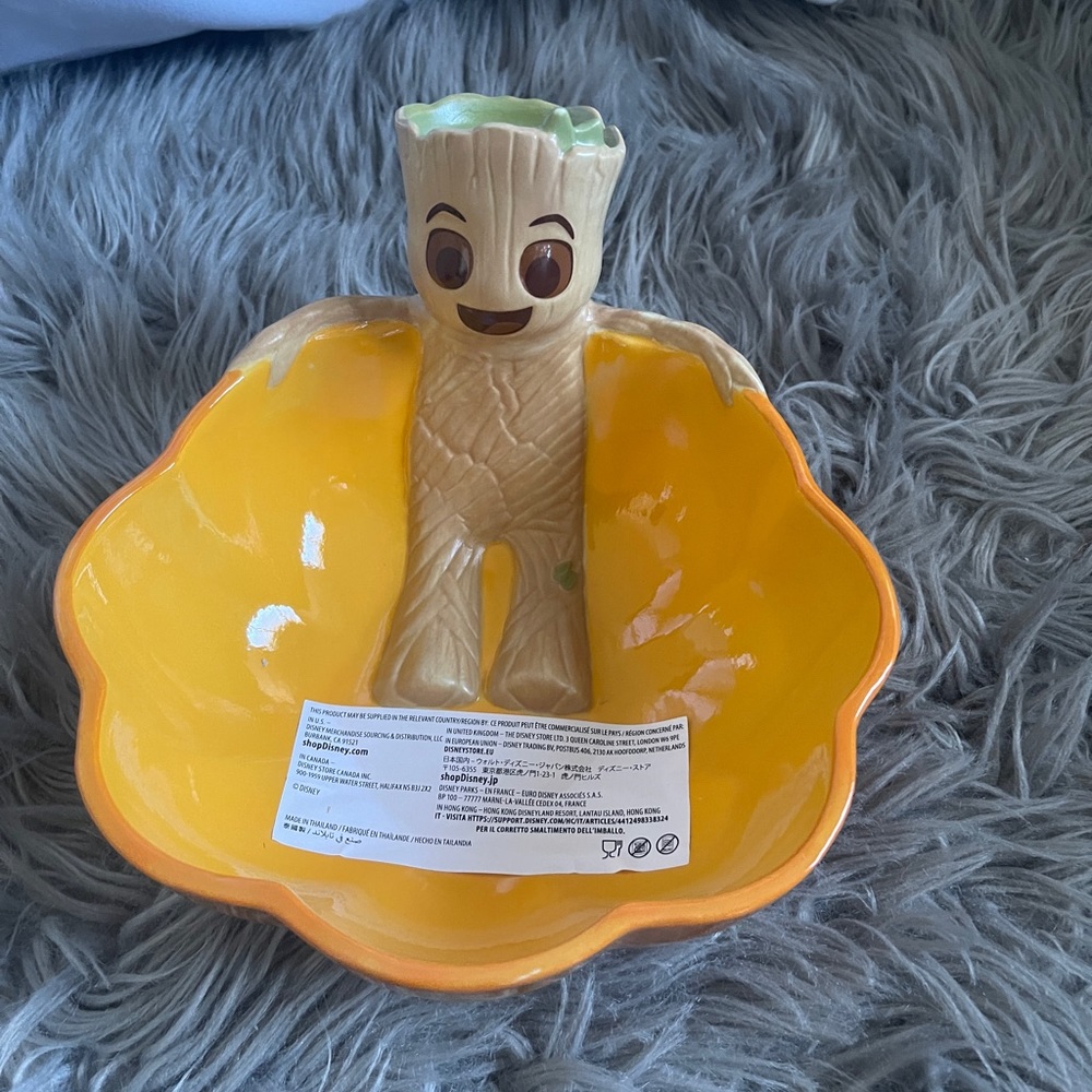 Disney Groot Halloween Candy Bowl